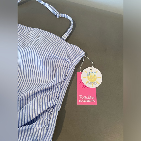 NWT RUFFLE BUTTS Womens' Convertible Tankini Top SIZE SMALL - Picture 3 of 5